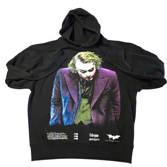 Civil Regime Darc Sport Sz Large Batman Heath Ledger Jokers World Hoodie - Picture 6 of 13